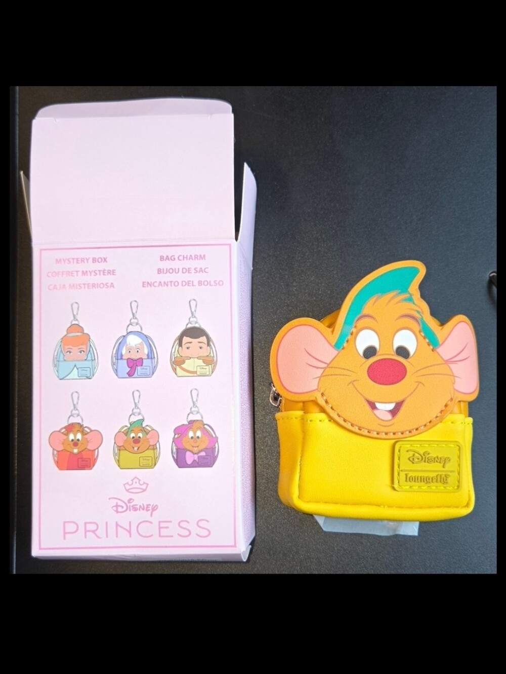 Disney's Cinderella Mystery Mini Backpack Keychain Bag Charm - Gus